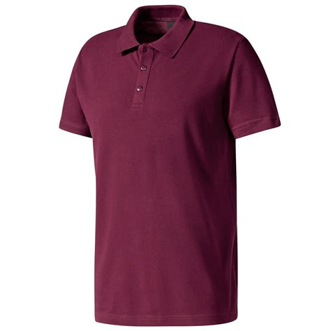 Bulk Maroon Adidas Polo Shirts 